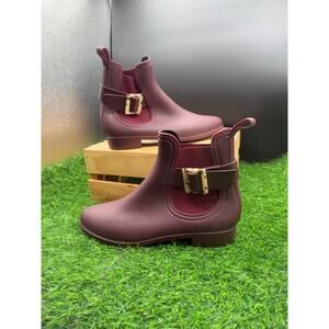 Henry Ferrera- Burgundy- Rain Boots- Size 9US/EU40W